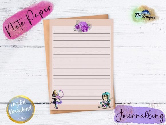 Alice Note Paper Junk Journalling: A Designer's Guide