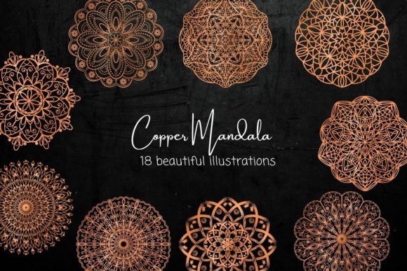 Design with Depth: Unlocking the Potential of Copper Mandala Illustrations
