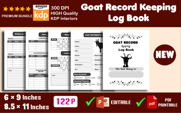 Goat Record Keeping Log Book: The Essential Farm Management Tool