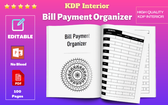Master Your Monthly Bills with This Organiser Template