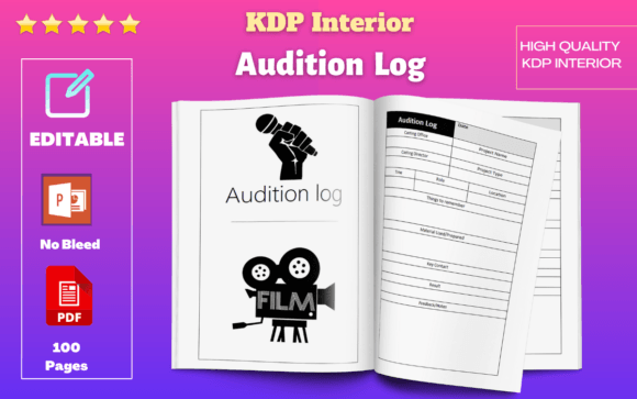 Maximize Your Publishing Success with This Editable Audition Journal