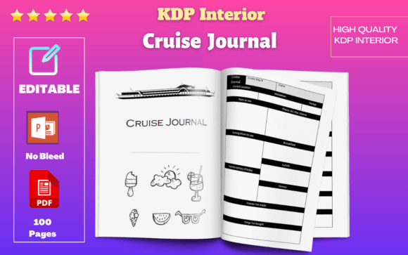 Plan Your Next Voyage with a Cruise Journal Interior