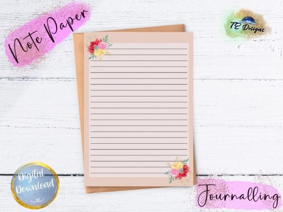 Rediscovering Elegance: The Timeless Appeal of Vintage Glitzy Rose Note Papers