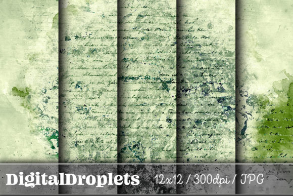 Shimmered Damask Vol. 6.1: Watercolor Textures for Vintage Design