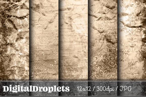 Snowed Damask Vol. 9.1: Vintage Texture Meets Winter Magic